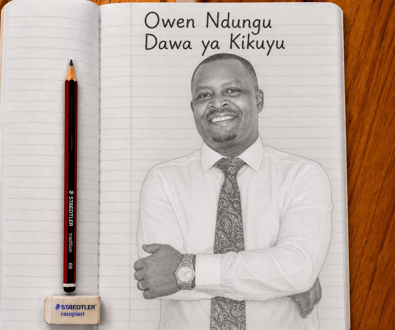 Owen Ndung'u Wanjiku Advocates for Fair Education and Greater Opportunities for Young People